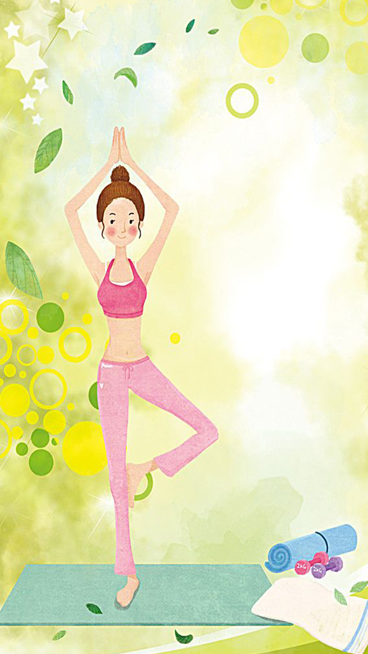 Ảnh nền Yoga HD 720p